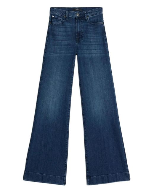 7 For All Mankind Blue Modern Dojo Jeans