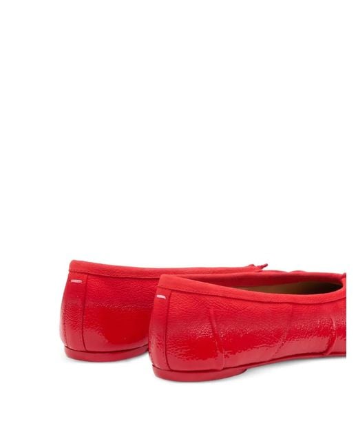 Maison Margiela Red Tabi New Ballerina