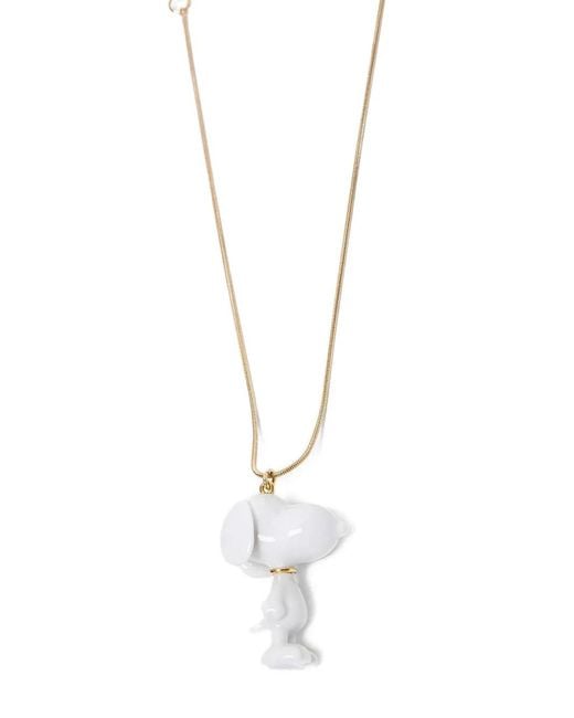 Andres Gallardo Metallic Collier Snoopy