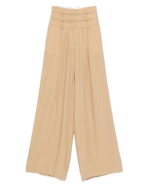 Viktor & Rolf Natural Layered Trousers