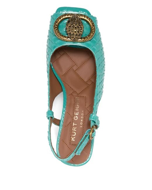Kurt Geiger イーグルヘッド サンダル Green