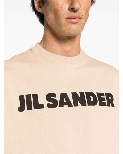 T-shirt Jil Sander pour homme en coloris Natural