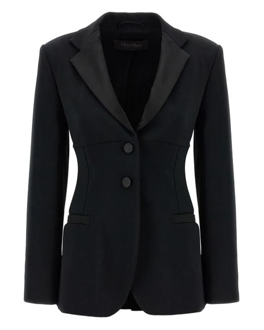 Max Mara Black Oreste Blazer