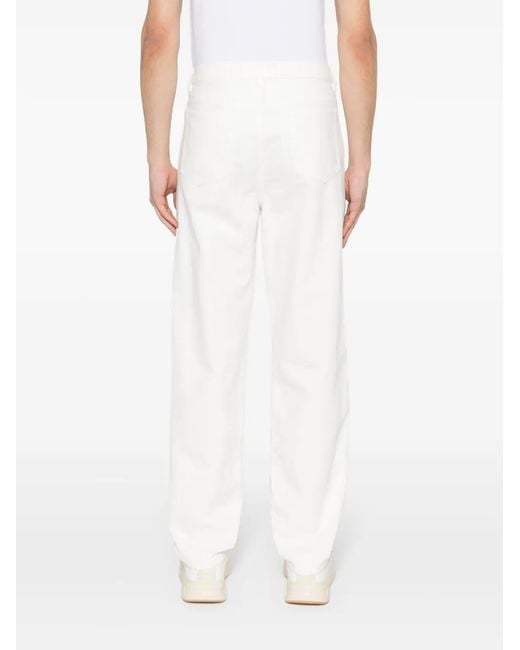 A.P.C. White Jeans for men