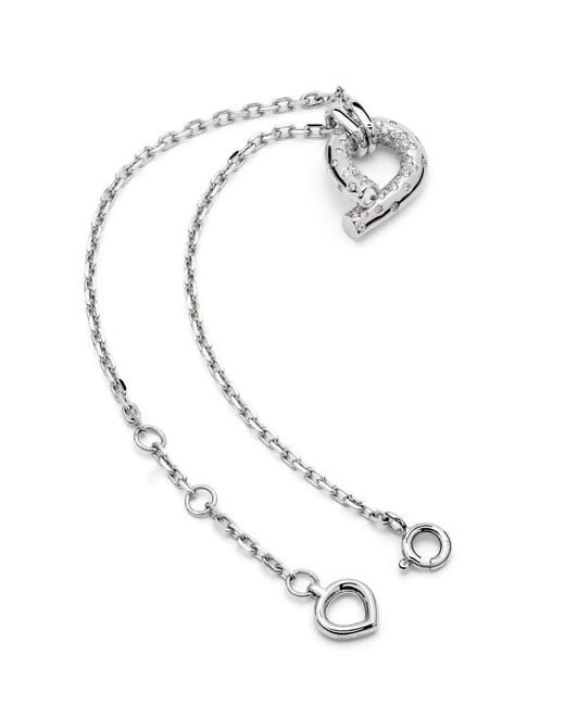 Tabayer White 18Kt Oera Diamond Chain Bracelet
