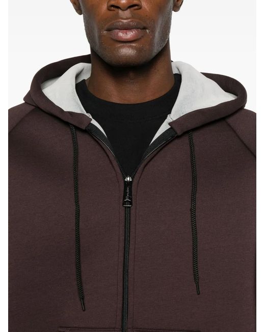 Carhartt Brown Car-Lux Hooded Jacket for men
