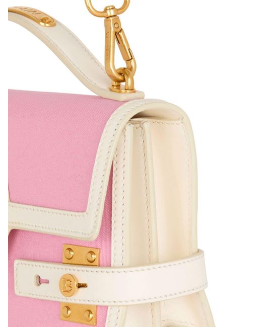Balmain Pink B-buzz 24 Shoulder Bag