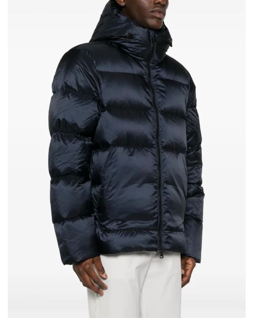 J.Lindeberg Blue Farrel Puffer Jacket for men
