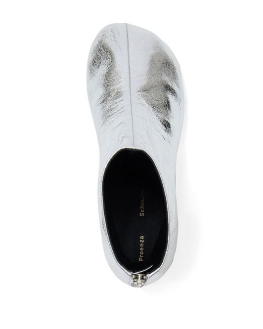 Proenza Schouler White Glove Stiefel mit Metallic-Effekt 55mm