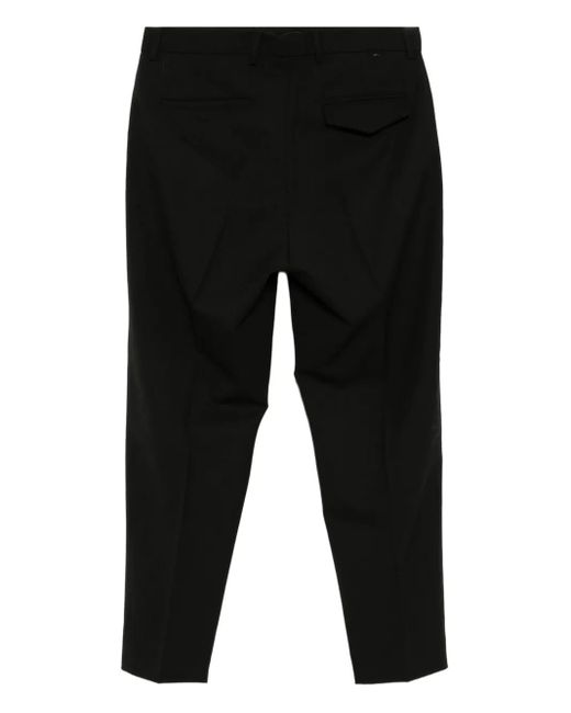 Wax London Black Aubyn Straight-Leg Trousers for men