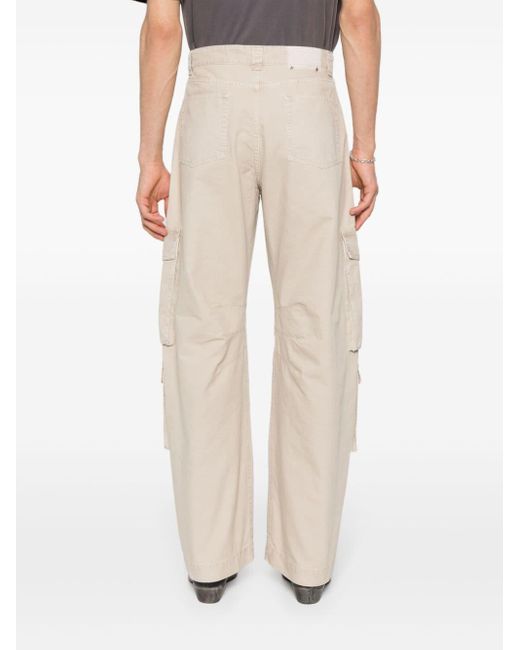 Pantalon en coton à poches cargo Golden Goose Deluxe Brand pour homme en coloris Natural