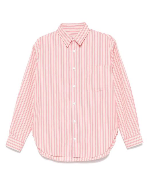 Matteau Pink Striped Shirt
