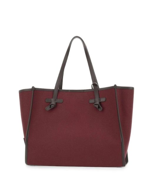 MARCELLA CLUB Purple Large Marcella Tote Bag