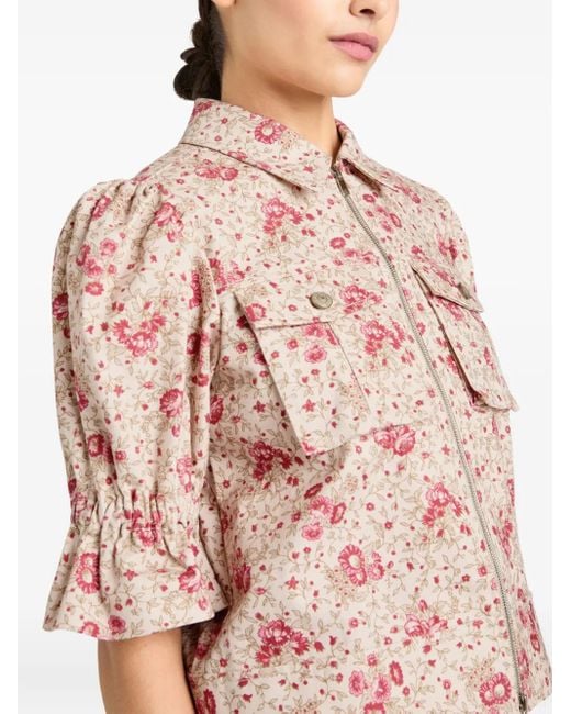 Veste Holly À Manches Bouffantes Cinq À Sept en coloris Pink