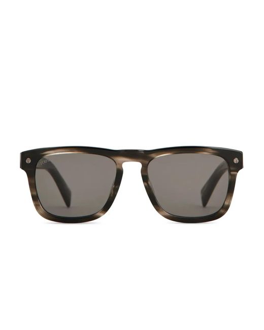 Tod's Gray Square-Frame Sunglasses