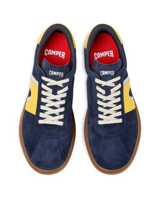 Camper Blue Pelotas Soller Leather Sneakers for men