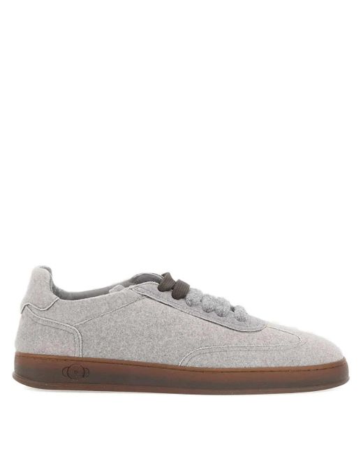 Soldini 80 White Akira Lace-Up Sneakers for men