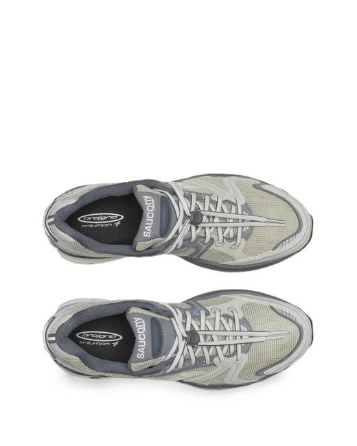 Saucony White Progrid Triumph 4 Sneakers