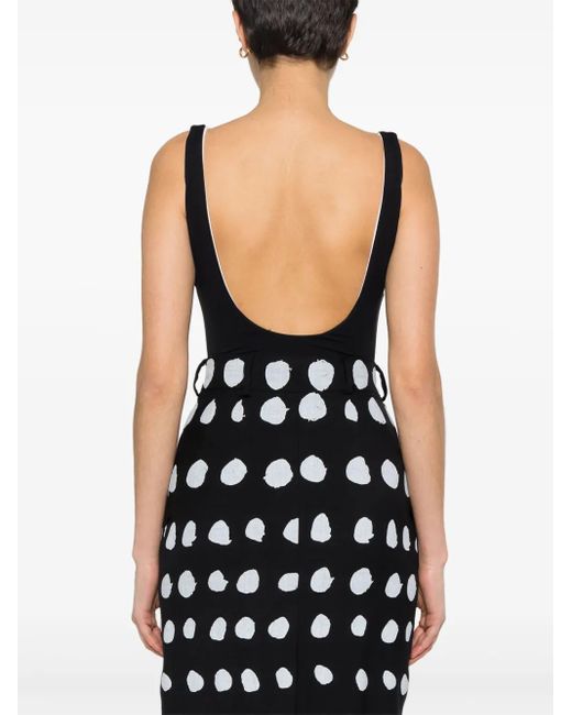 Alice + Olivia Black Alice + Olivia Remy Bodysuit