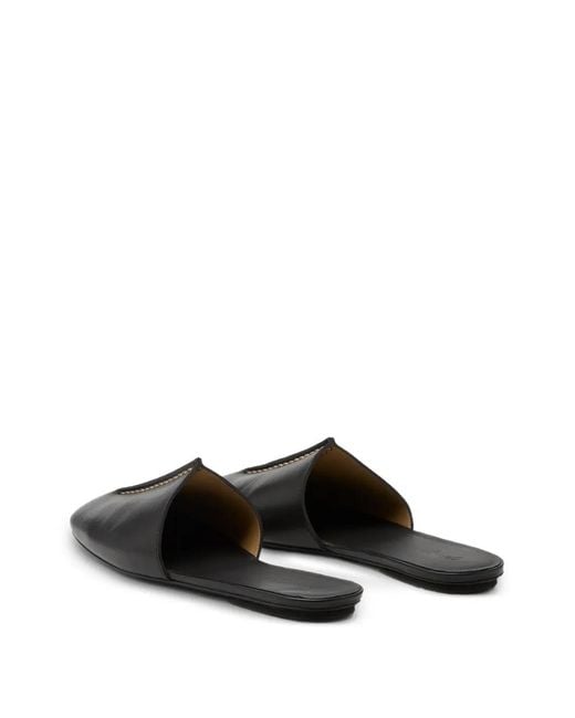 Marsèll Black Eckige Mules