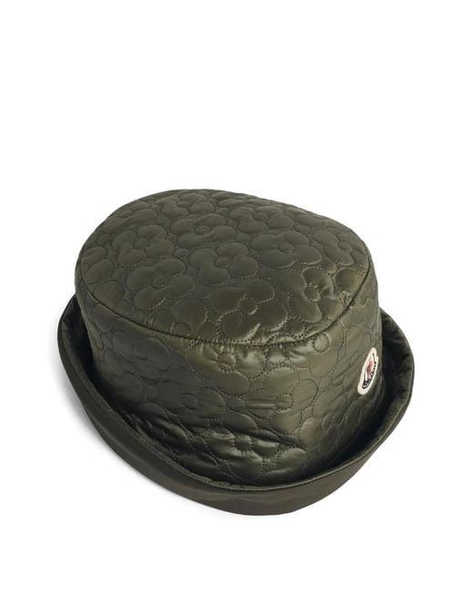 Moncler Black Quilted Reversible Bucket Hat