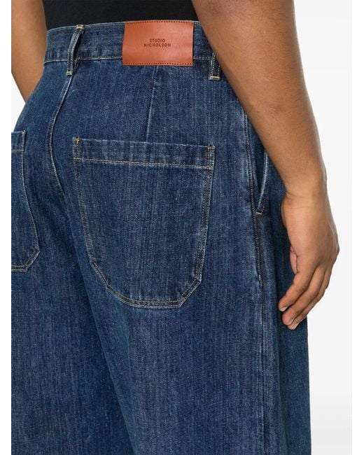 Studio Nicholson Blue Puch Jeans for men