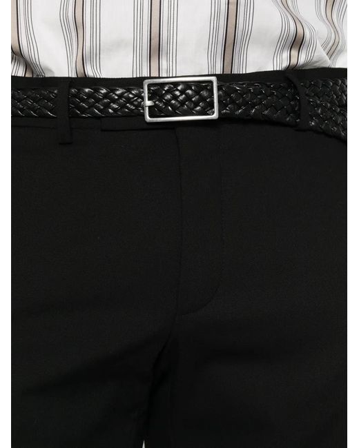 Karl Lagerfeld Black Edge Trousers for men