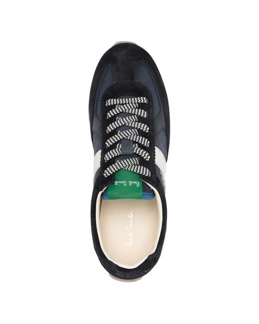 Paul Smith Blue Vignola Striped Sneakers for men