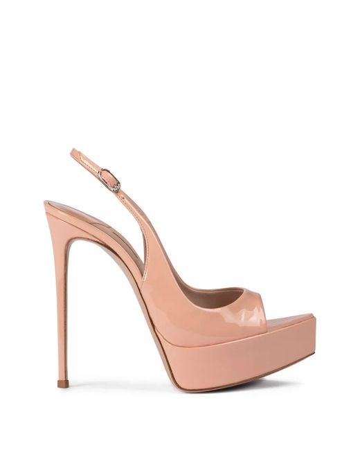 Le Silla Pink Uma Slingback Pumps
