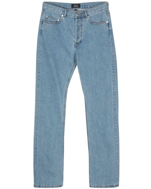 A.P.C. Blue Slim-fit Jeans for men