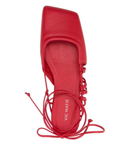 Ballerine di Vic Matié in Red