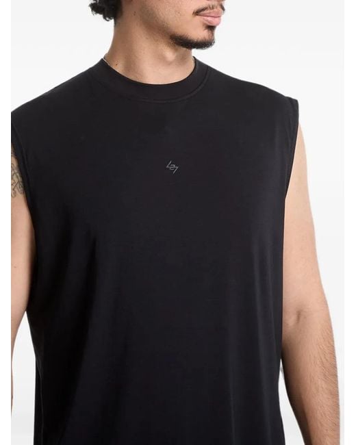 Represent Black 247 Logo-Print Tank Top