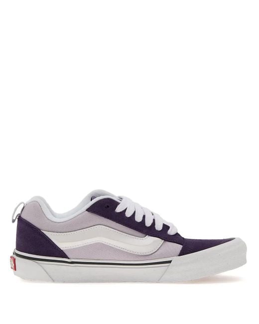 Vans White Knu Skool Sneakers
