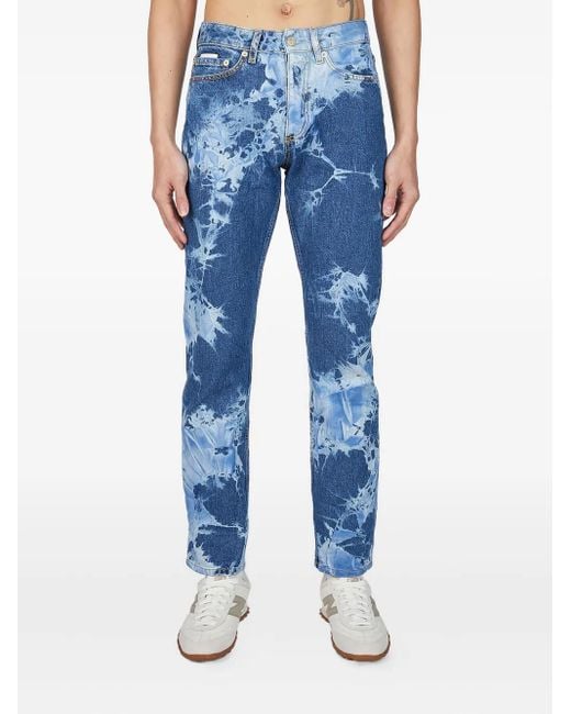 Eytys Blue Orion Marble Jeans
