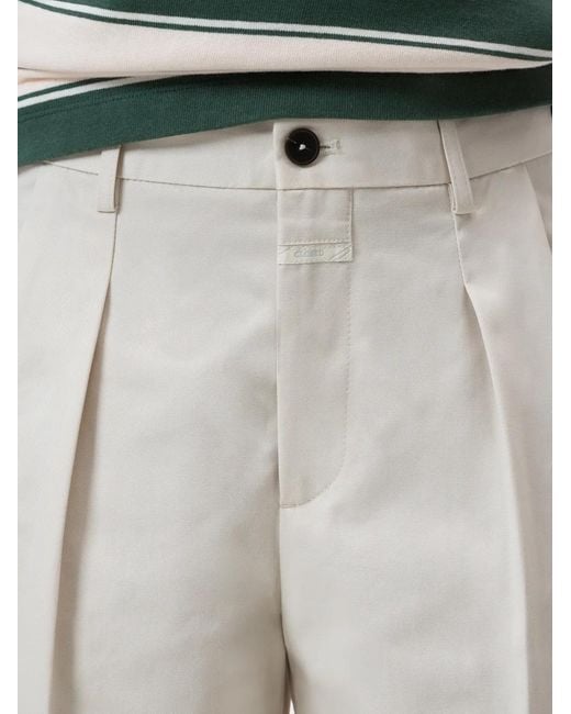 Closed White Ruthy Pleated Trousers