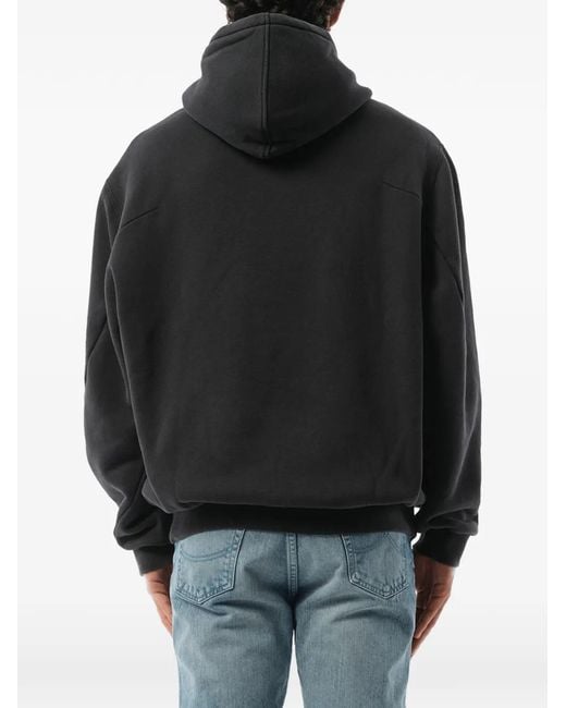 Doublet Black X Marais Graphic-Print Hoodie for men