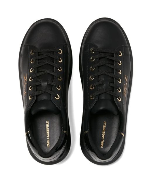 Karl Lagerfeld Black Kapri Sneakers