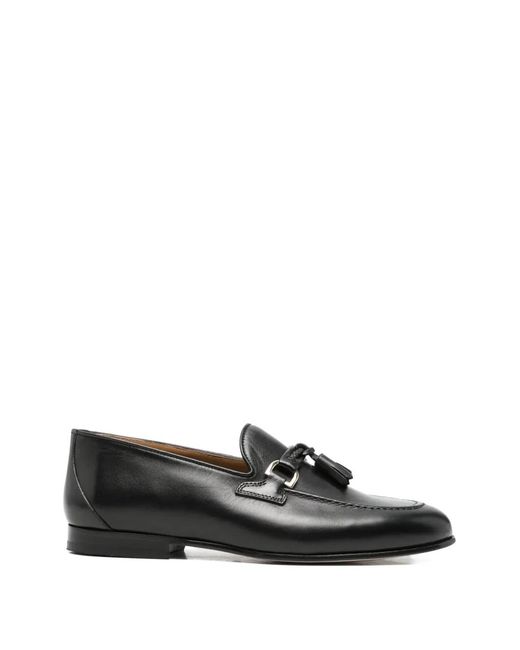 STURLINI FIRENZE White Tassel-Detail Leather Loafers for men
