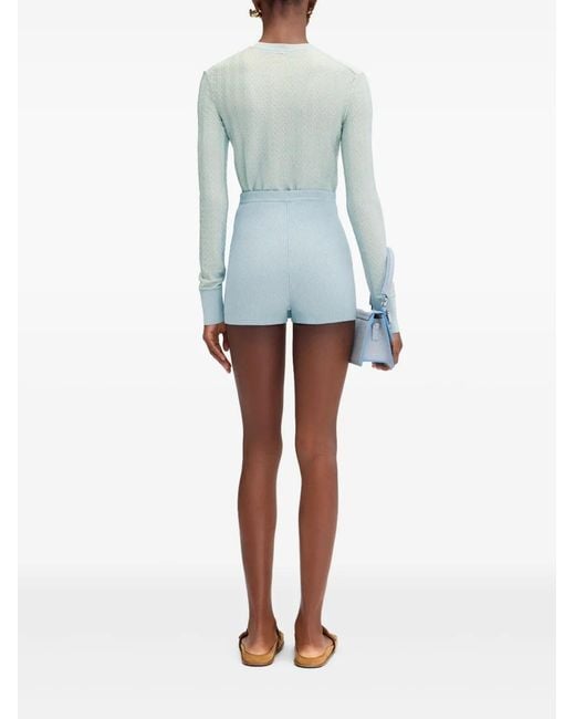 Jacquemus Button-Up Vest in het Blue