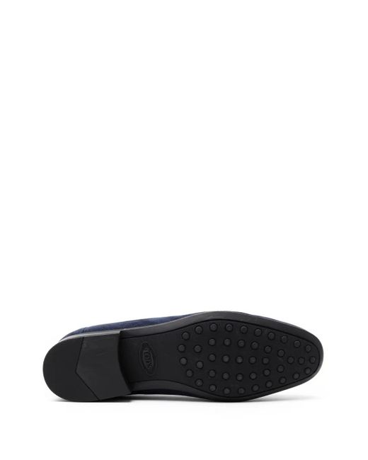 Derby Stringate di Tod's in Blue da Uomo