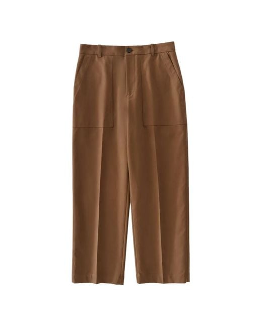 Studio Nicholson Brown Pantalon Balos for men
