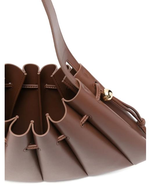 THEMOIRÈ Brown Calipso Shoulder Bag