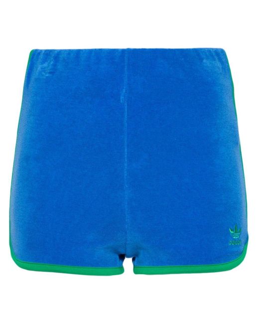 Pantalones cortos con logo Trefoil Adidas de color Blue
