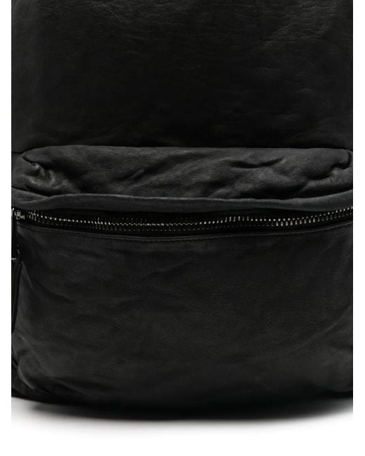 Giorgio Brato レザー バックパック Black