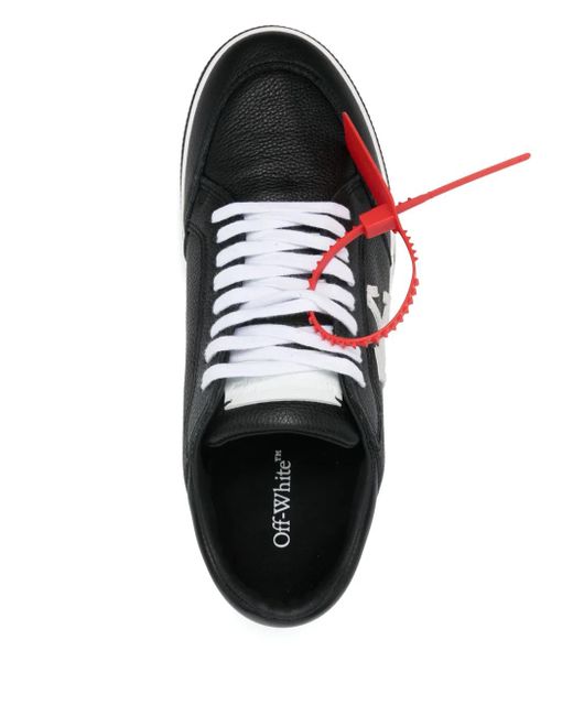 Off-White c/o Virgil Abloh Red New Low Vulcanized Sneakers for men