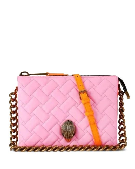 Kurt Geiger Pink Kensington Drench Puff 3 Pouch
