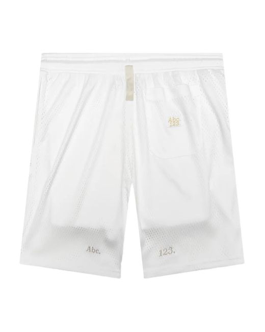 メンズ Advisory Board Crystals メッシュ ショートパンツ White