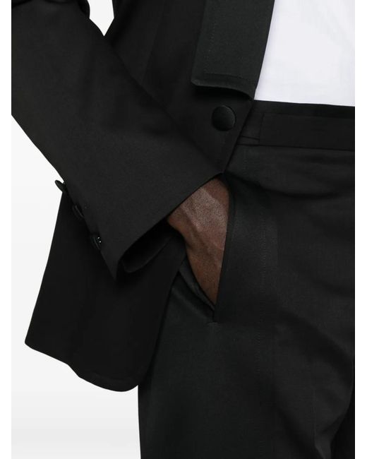 Vivienne Westwood Black Buckled Tailored Trousers for men