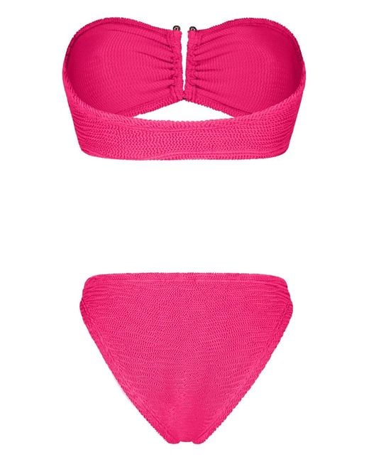 Paramidonna Pink Frida Textured Bikini