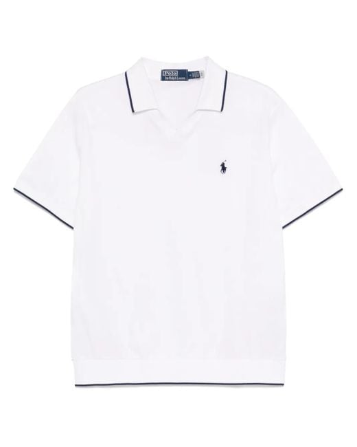 メンズ Polo Ralph Lauren Polo Poney Tシャツ White